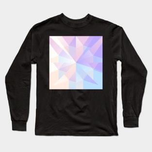 Crystals of Soft Pastel Colors Long Sleeve T-Shirt
